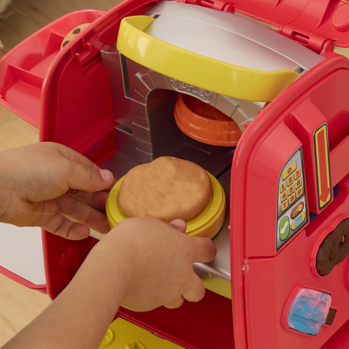 Moto Scooter Play-doh Repartidor de Pizzas image number null