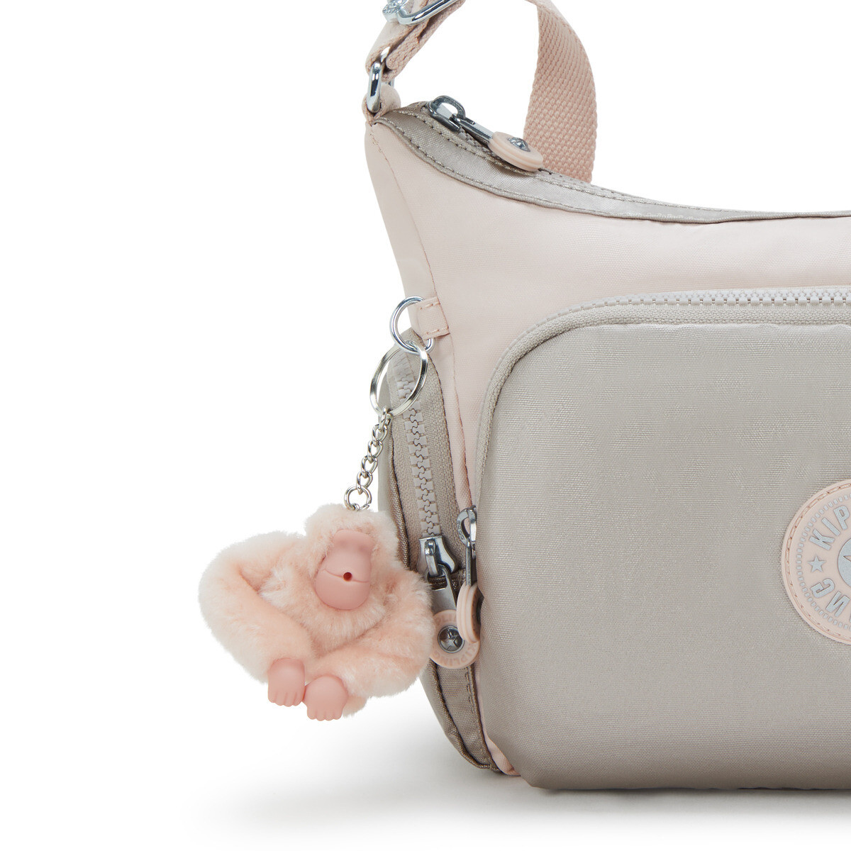 Bolsa Crossbody Kipling Rosa Para Mujer image number null