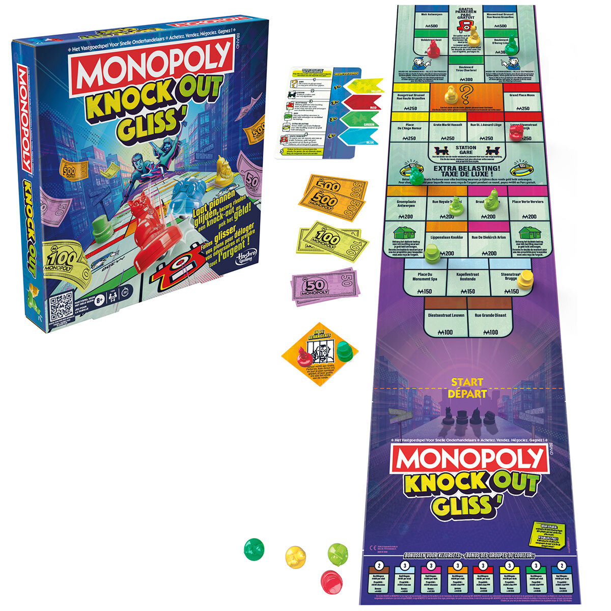 Juego de Mesa Monopoly Knockout image number null