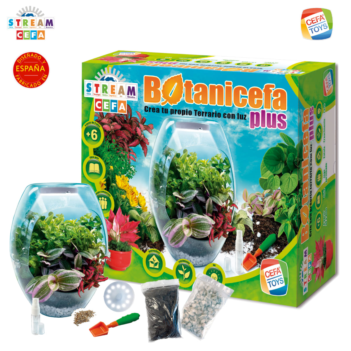 Set Juego Educativo Botanicefa Plus Cefa Toys image number null
