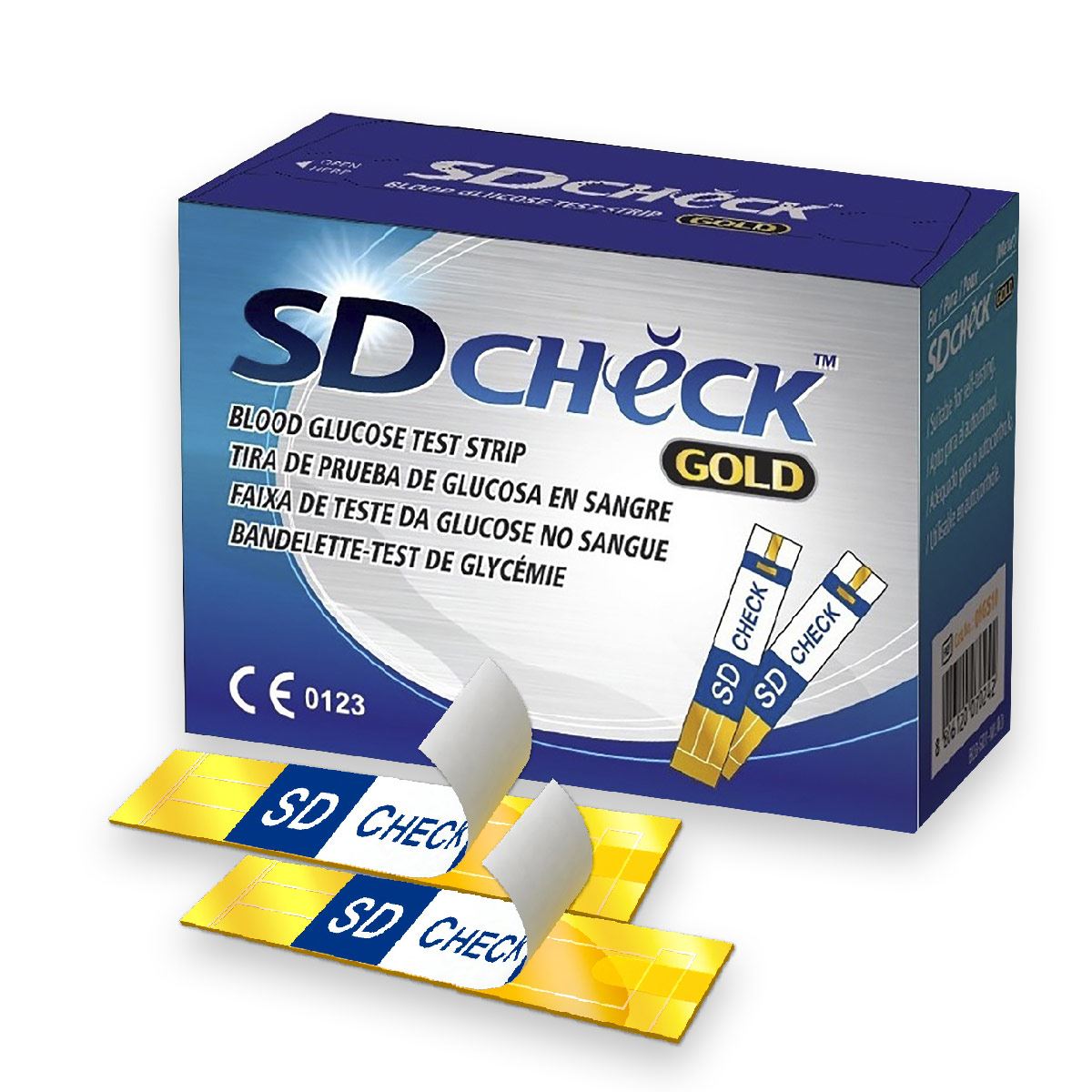 Tiras reactivas sd check gold image number null