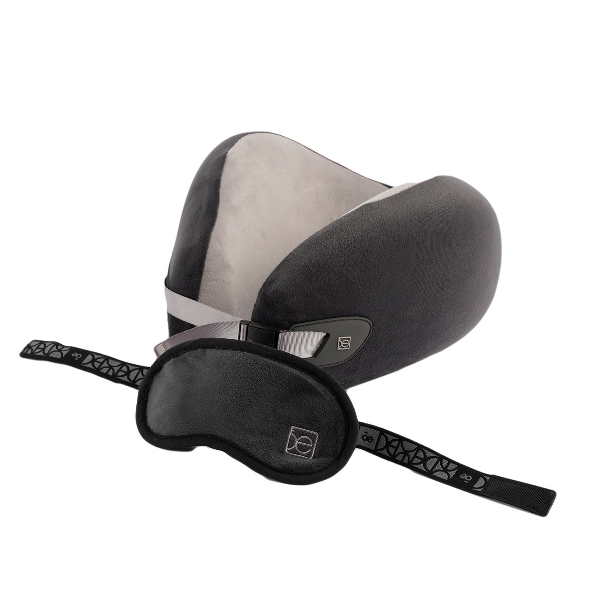 Almohada De Viaje Con Antifaz Gris Cloe image number null