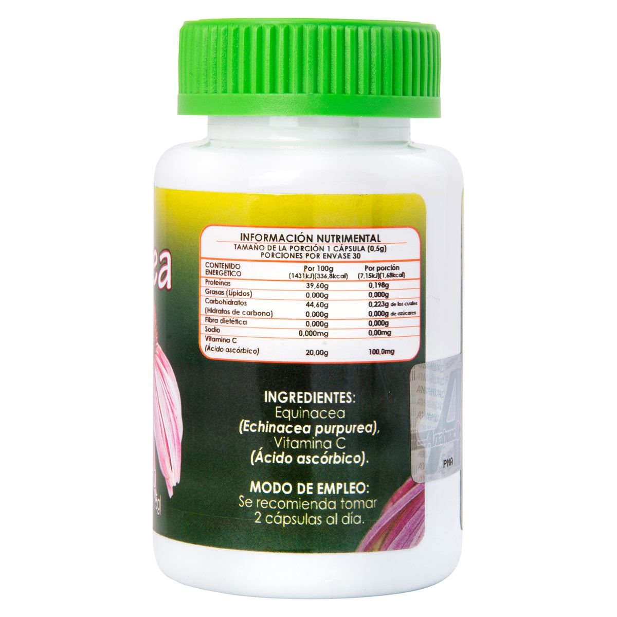 Equinacea + Vit. C"  30 cápsulas" image number null