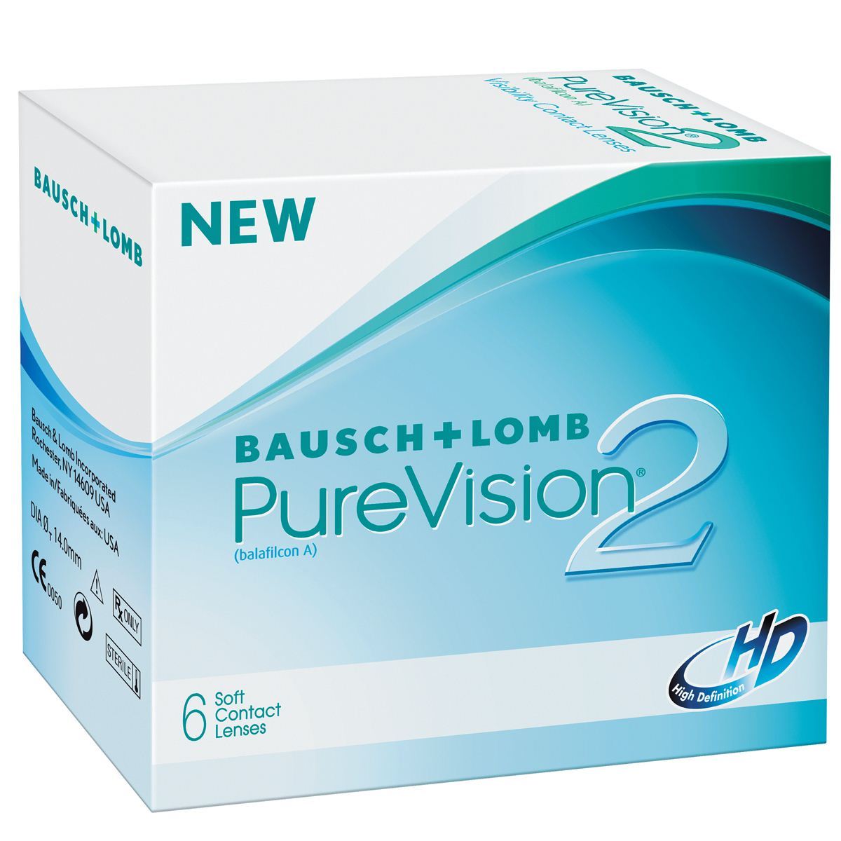 Lentes de contacto Purevision 2 HD 6Pk  -03.50 BC8.6 image number null