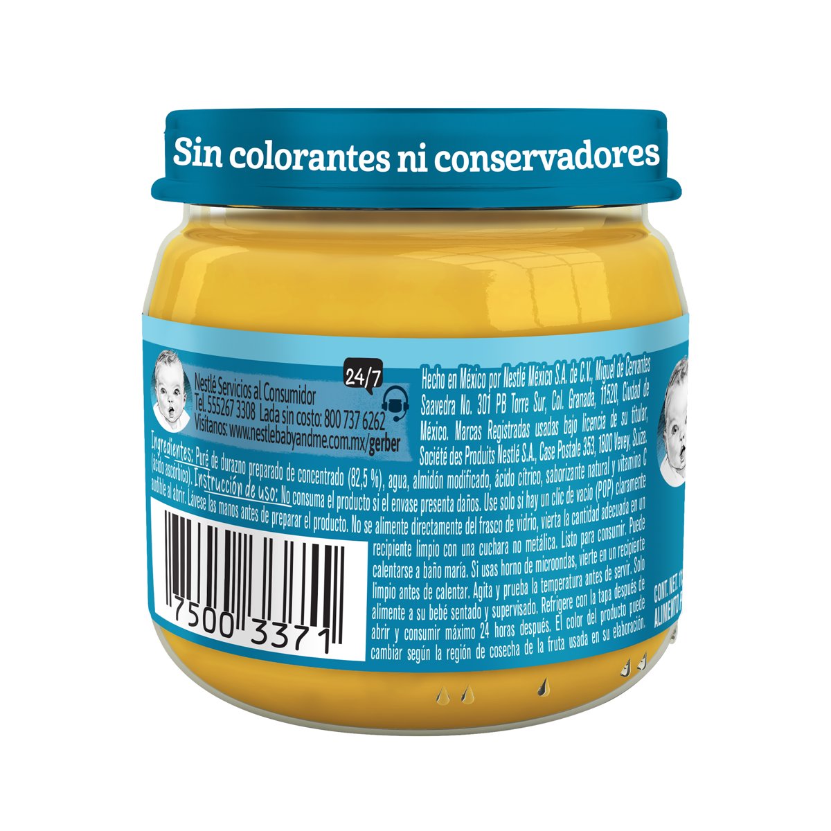 Pure de Durazno 2A Etapa 113 G Gerber image number null