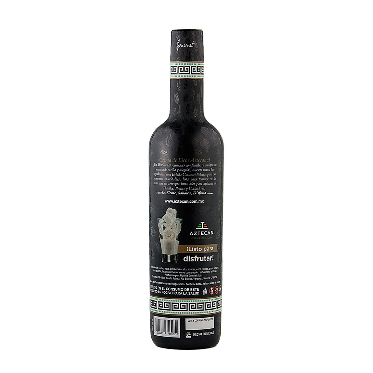 Crema de Licor Aztecan Coco 750 ml image number null