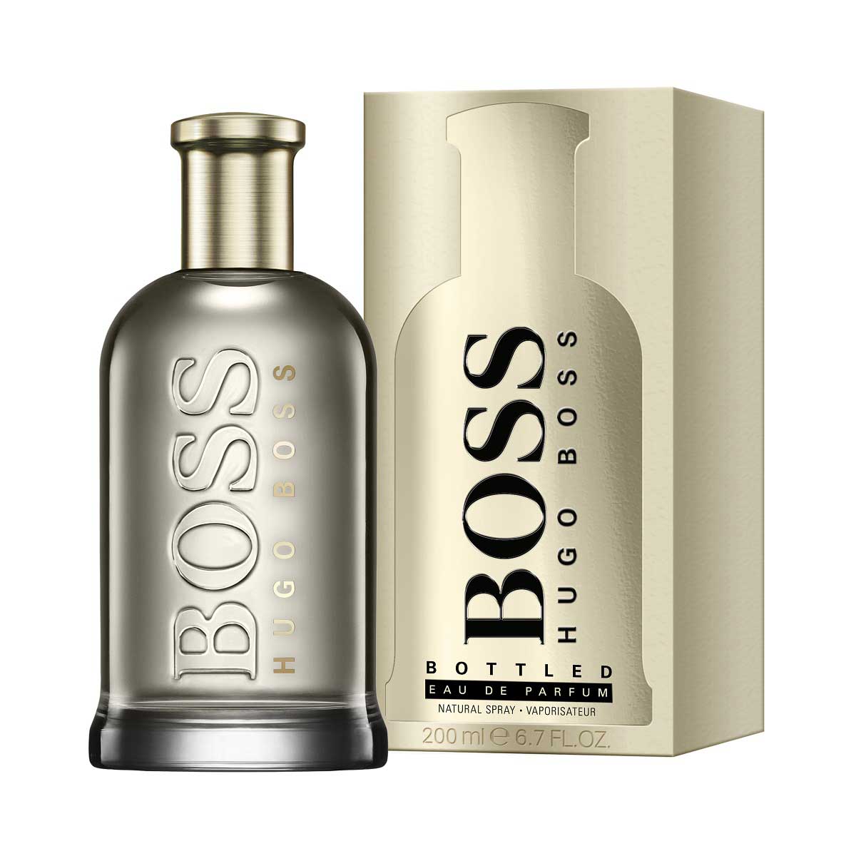 Fragancia Para Caballero Hugo Boss Bottled EDP 200 ml image number null