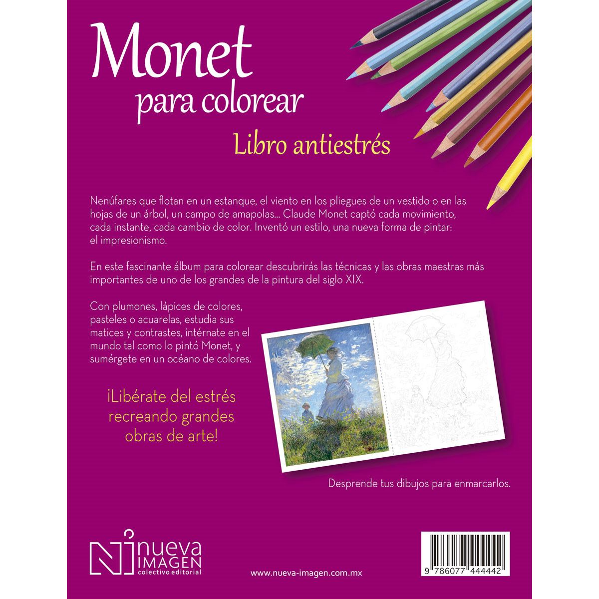 Monet para colorear image number null