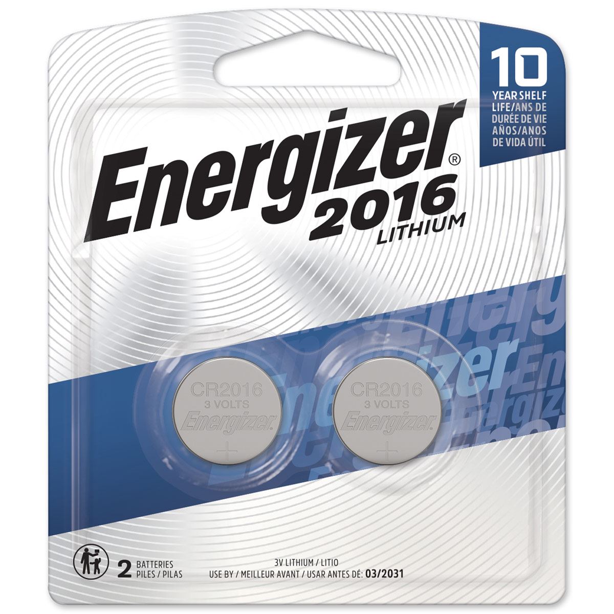 Pila Energizer bot&oacute;n litio 2 piezas image number null