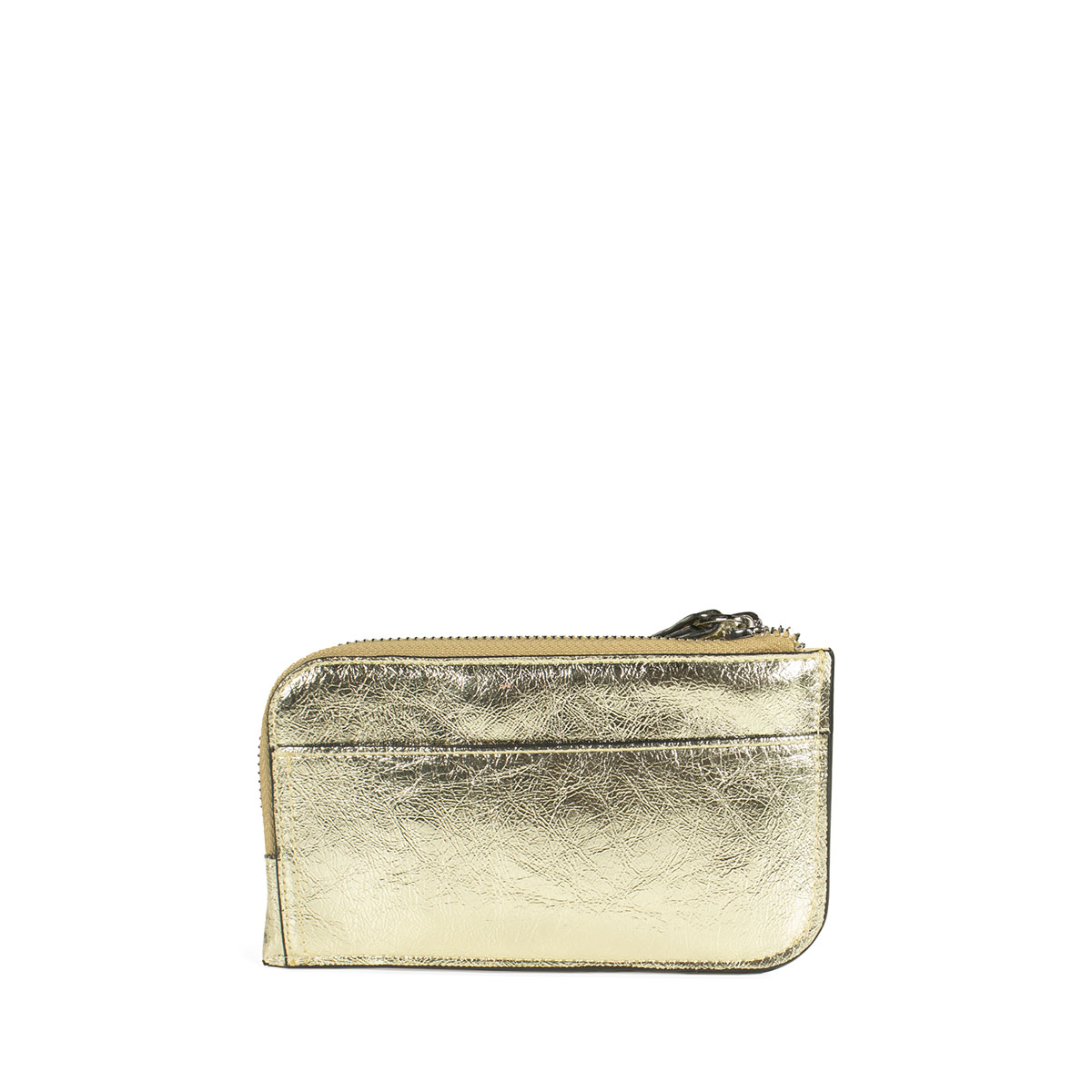 Billetera Porta Documentos Cloe Oro para Mujer image number null