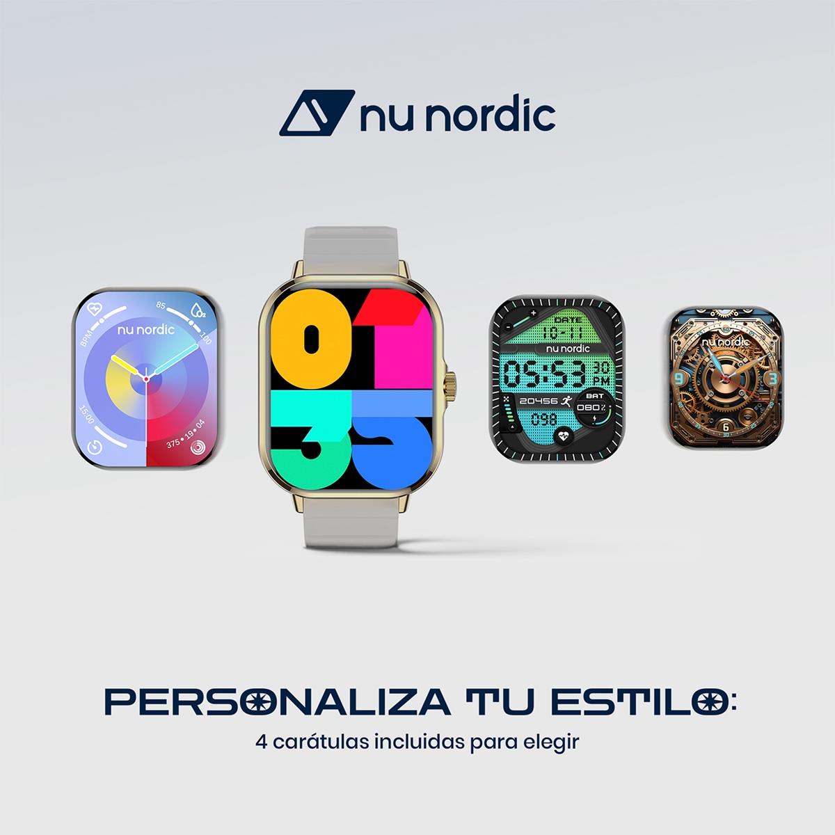 Smartwatch Nu Nordic NU20097 Unisex image number null