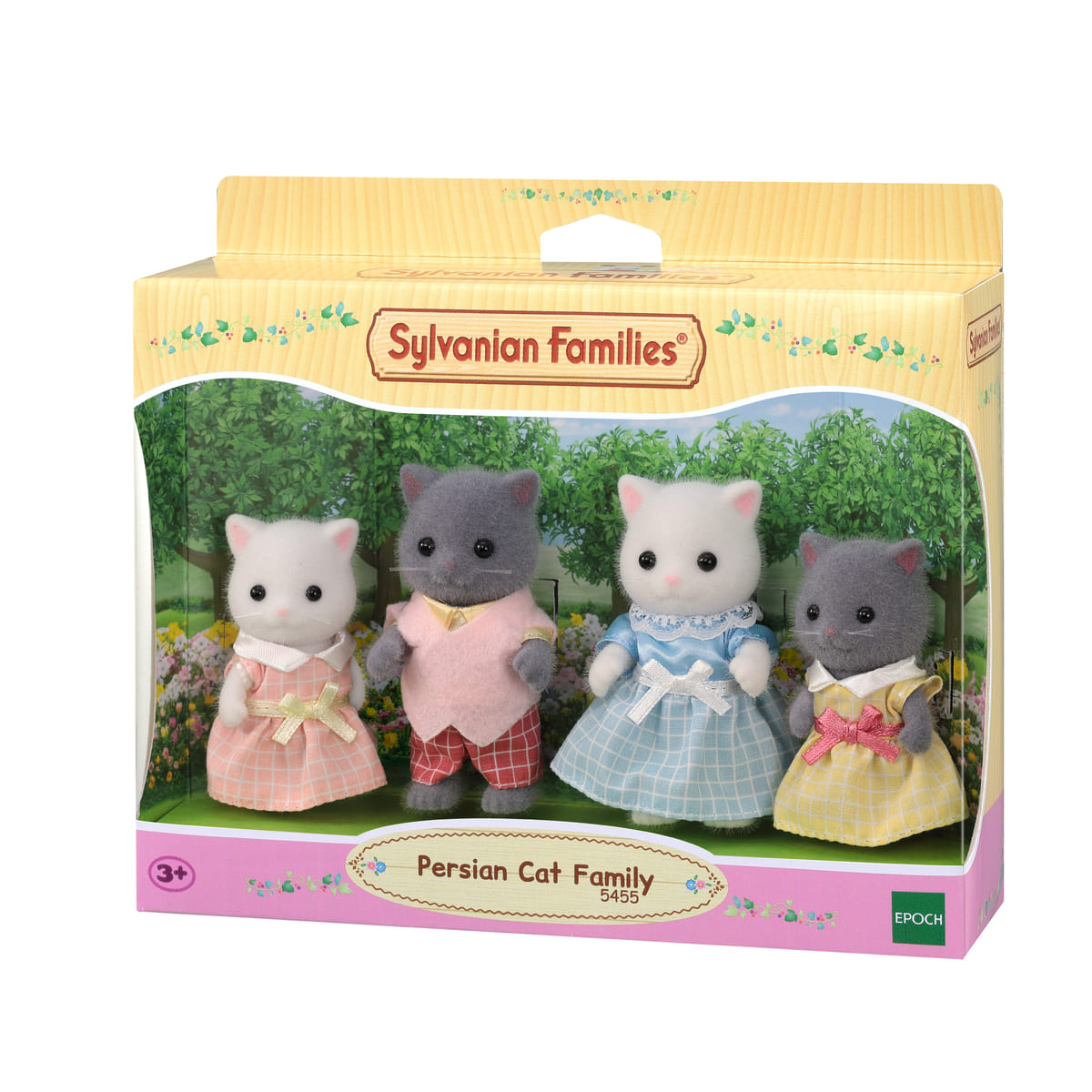 Familia Gato Persa Sylvanian Families image number null