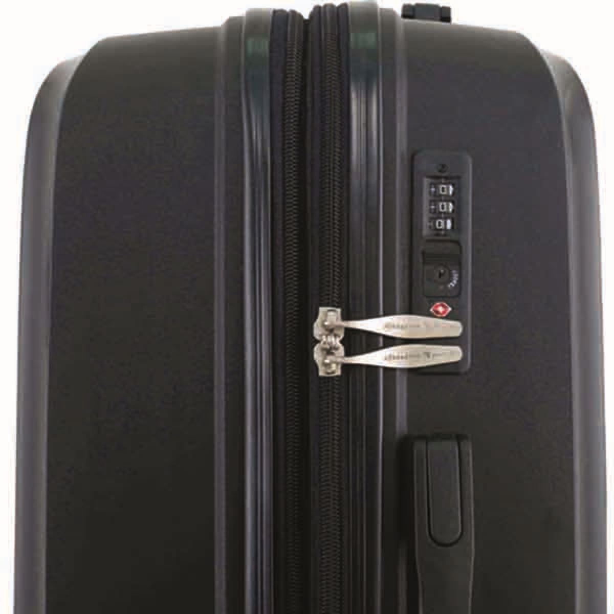 Maleta de Viaje con Ruedas Giacomo Rosaldi Negro Berl&iacute;n 28",Maleta Rodante de 28 Expandible." image number null