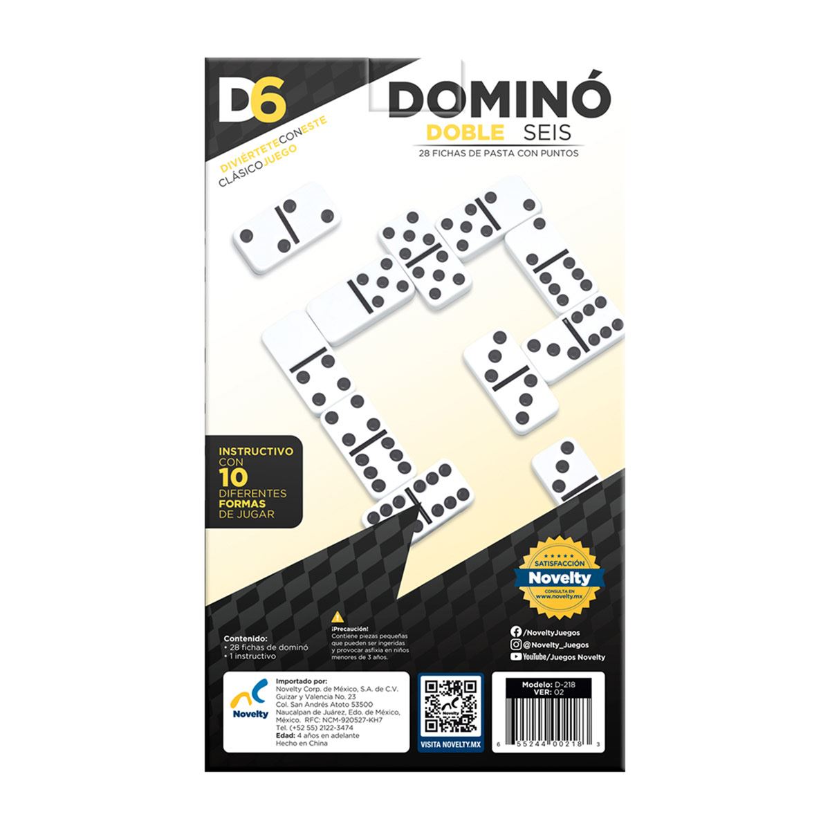 Domino Puntos Doble 6 image number null