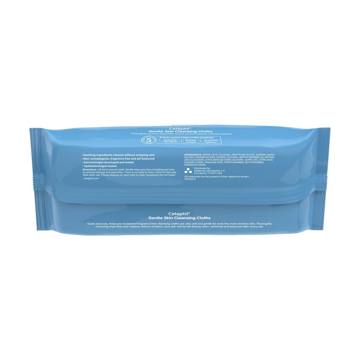 Cetaphil Toallitas de Limpieza Facial 25 toallitas image number null