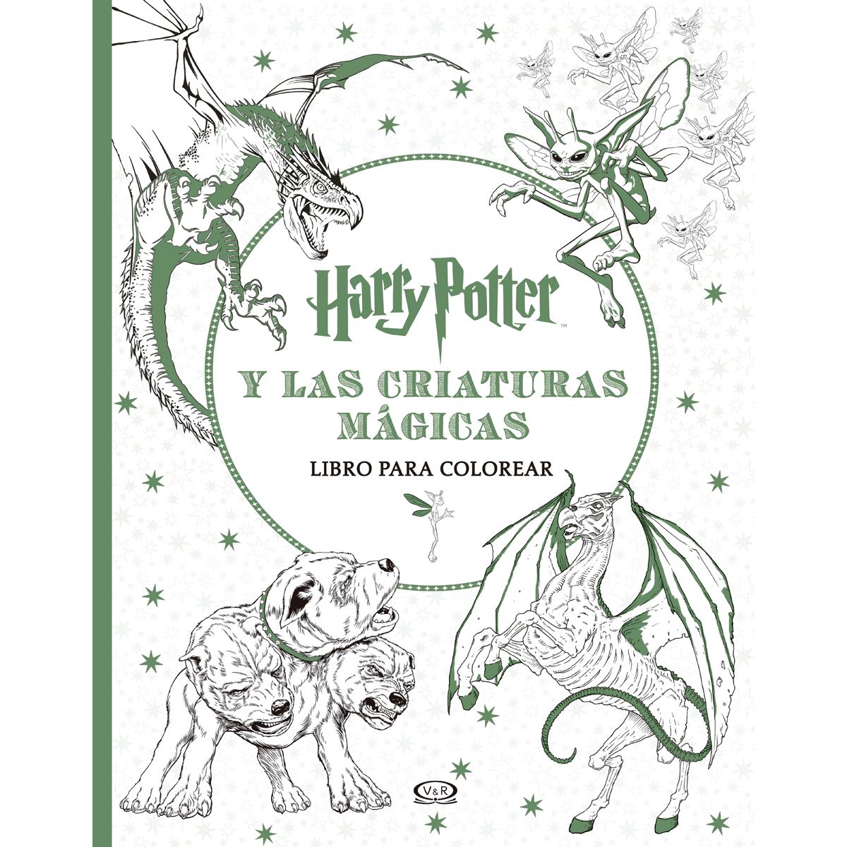 Harry Potter y las criaturas mágicas libro para colorear image number null