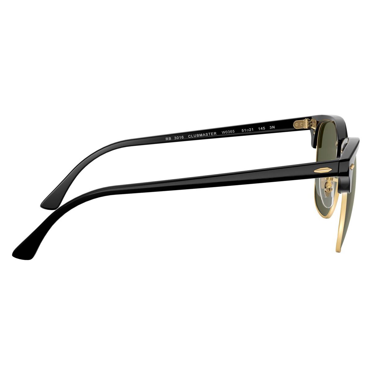 Lente solar Ray Ban Clubmaster Verde Armaz&oacute;n en Acetato image number null