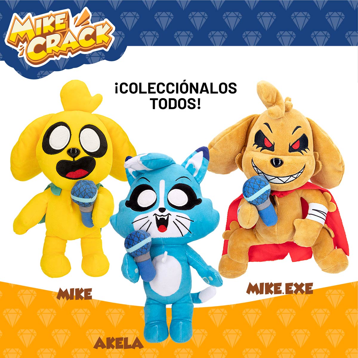 Akela Peluche Interactivo 29cm Mikecrack image number null
