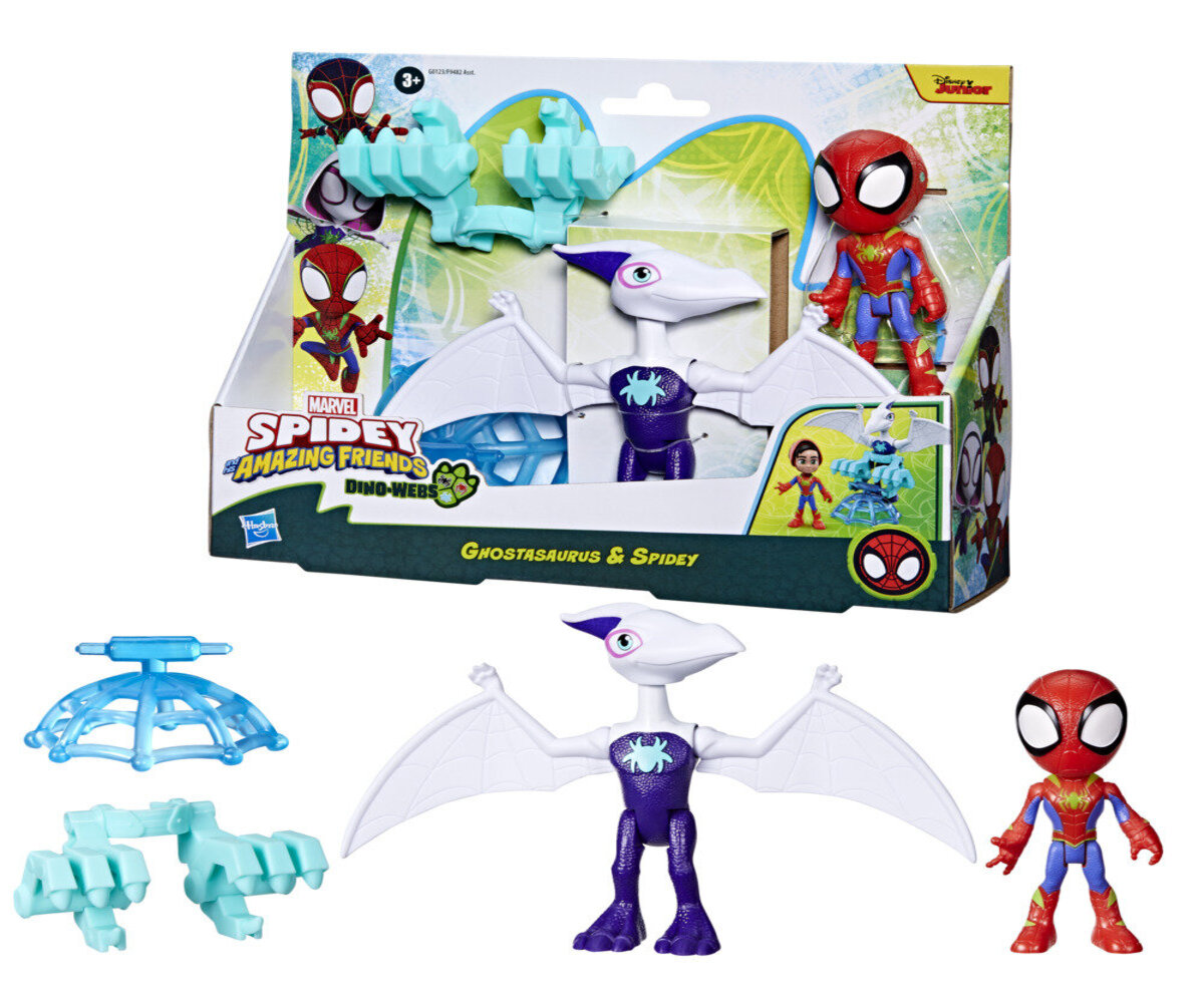 Set Figuras de Acción Ghostasaurus y Spidey Marvel Spidey and His Amazing Friends Hasbro image number null