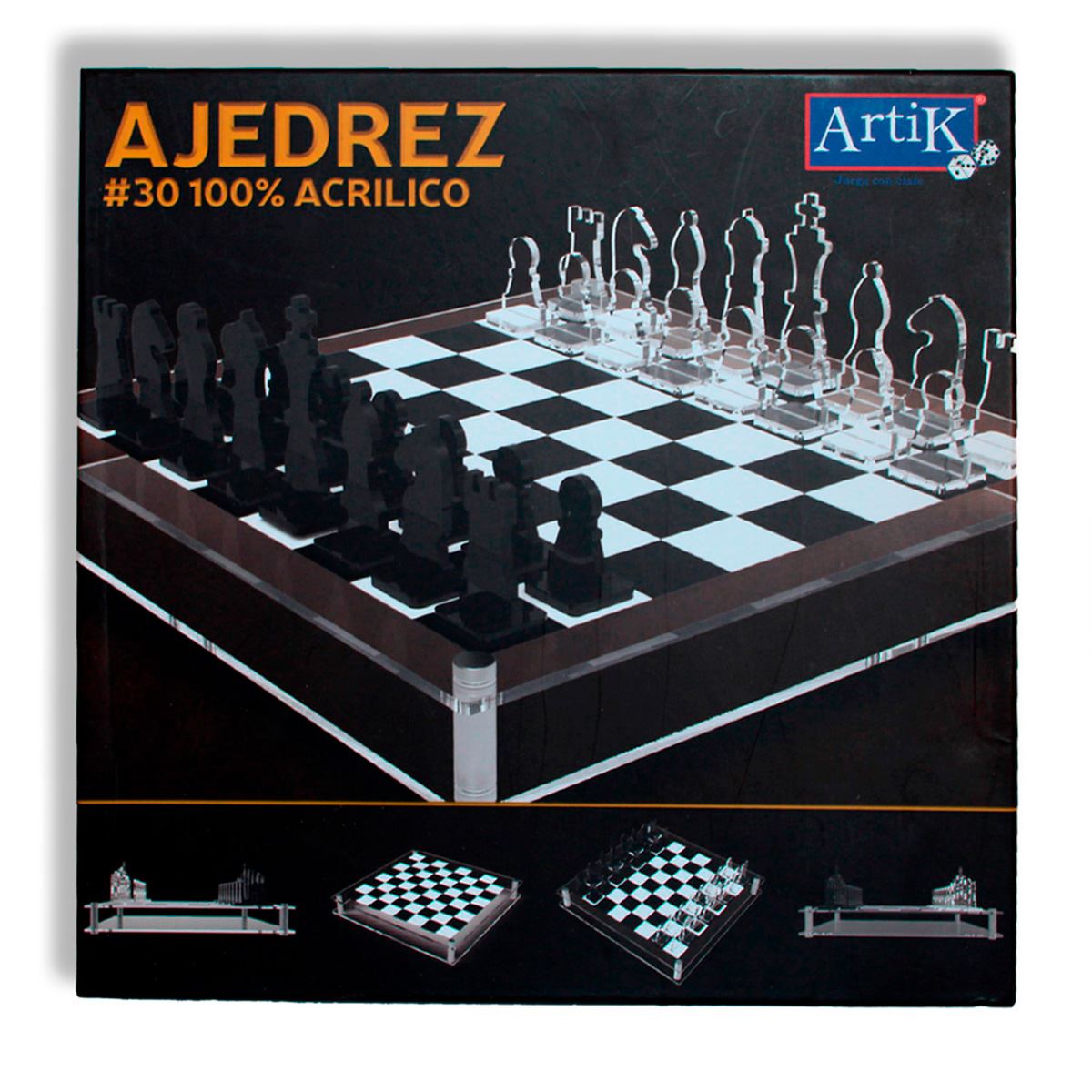 Ajedrez Acrílico Artik image number null
