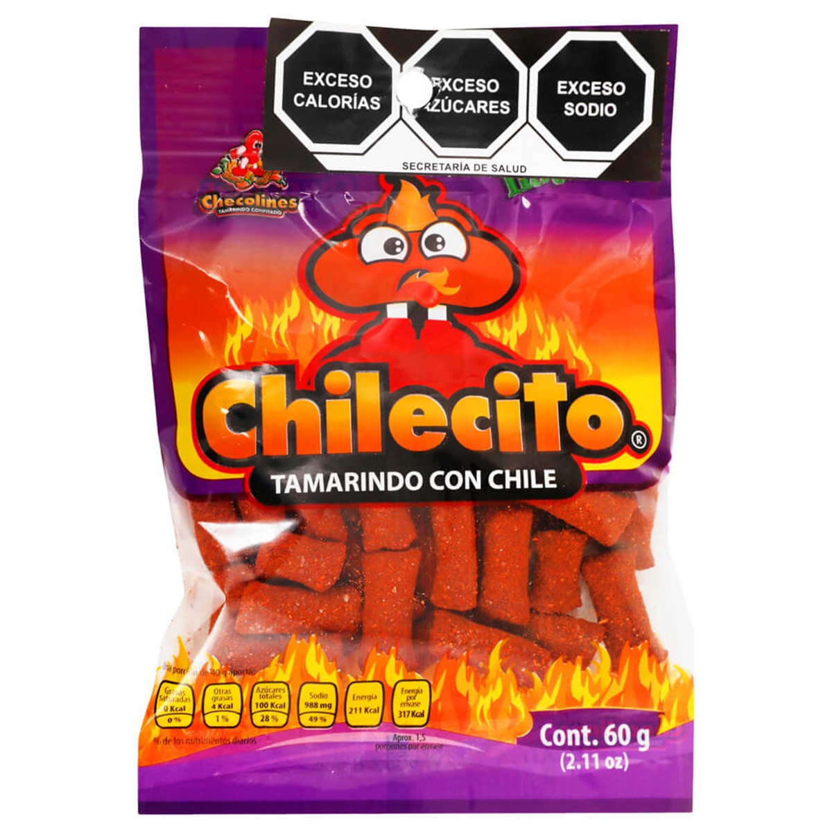 Snack Tamarindo con Chile Chilecito 60 g image number null