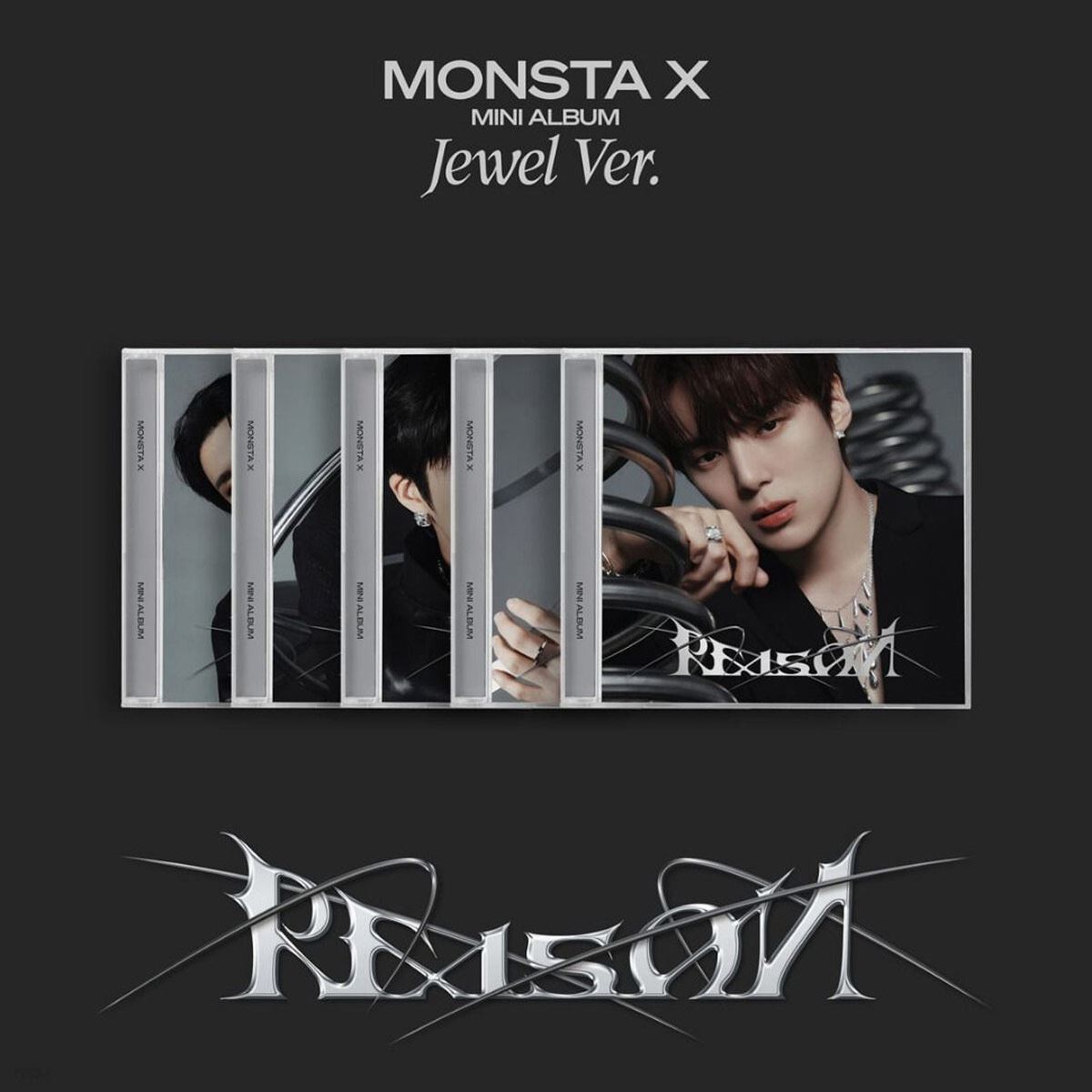 CD Monsta X Reason Random Cover Jewel Case image number null