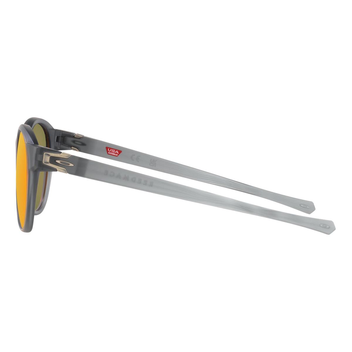 Lente solar Oakley Reedmace Prizm modelo 0OO9126 polarizado color rojo en nylon color gris image number null