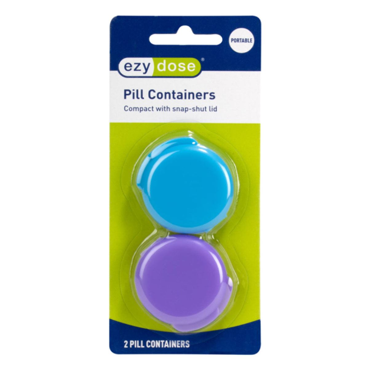 Pastillero Portátil Ideal para Bolsillo 2 Pzs Apothecary image number null