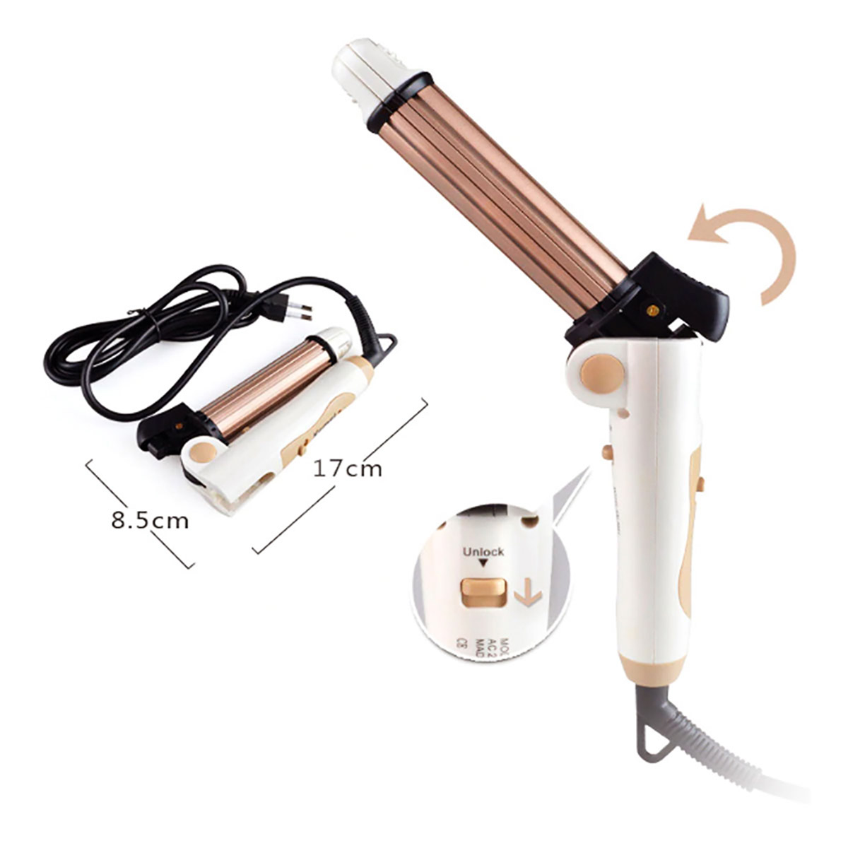 Timco Tenaza Rizadora 3 en 1 TP-3 image number null