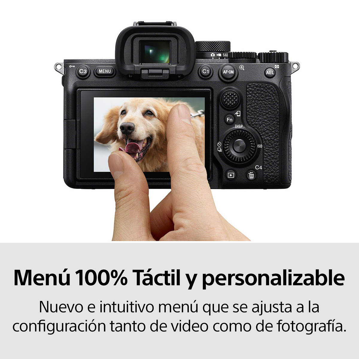 Cámara Sony ILCE-7M4K híbrida full frame image number null