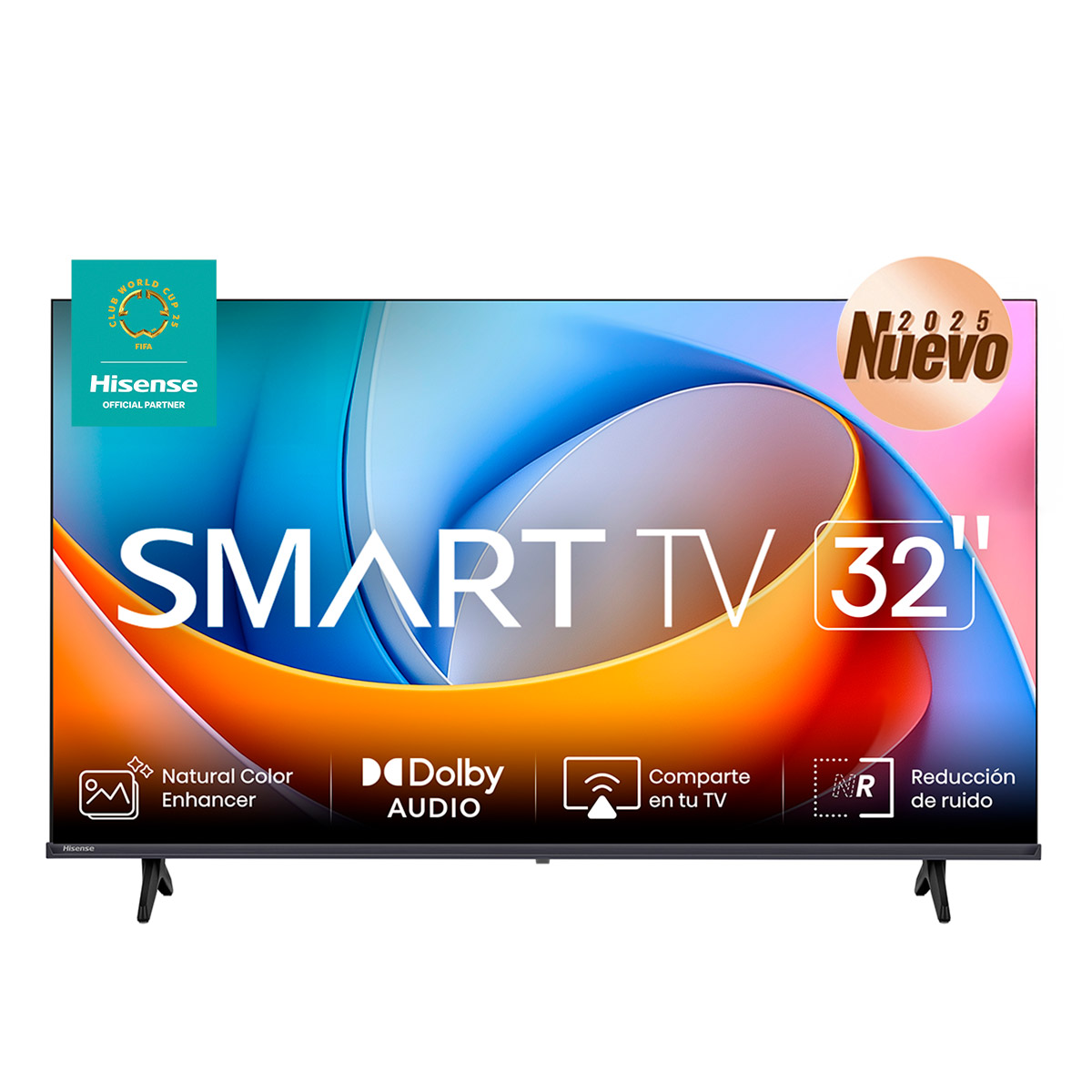 Pantalla Hisense de 32 Pulgadas HD 32a4nv image number null