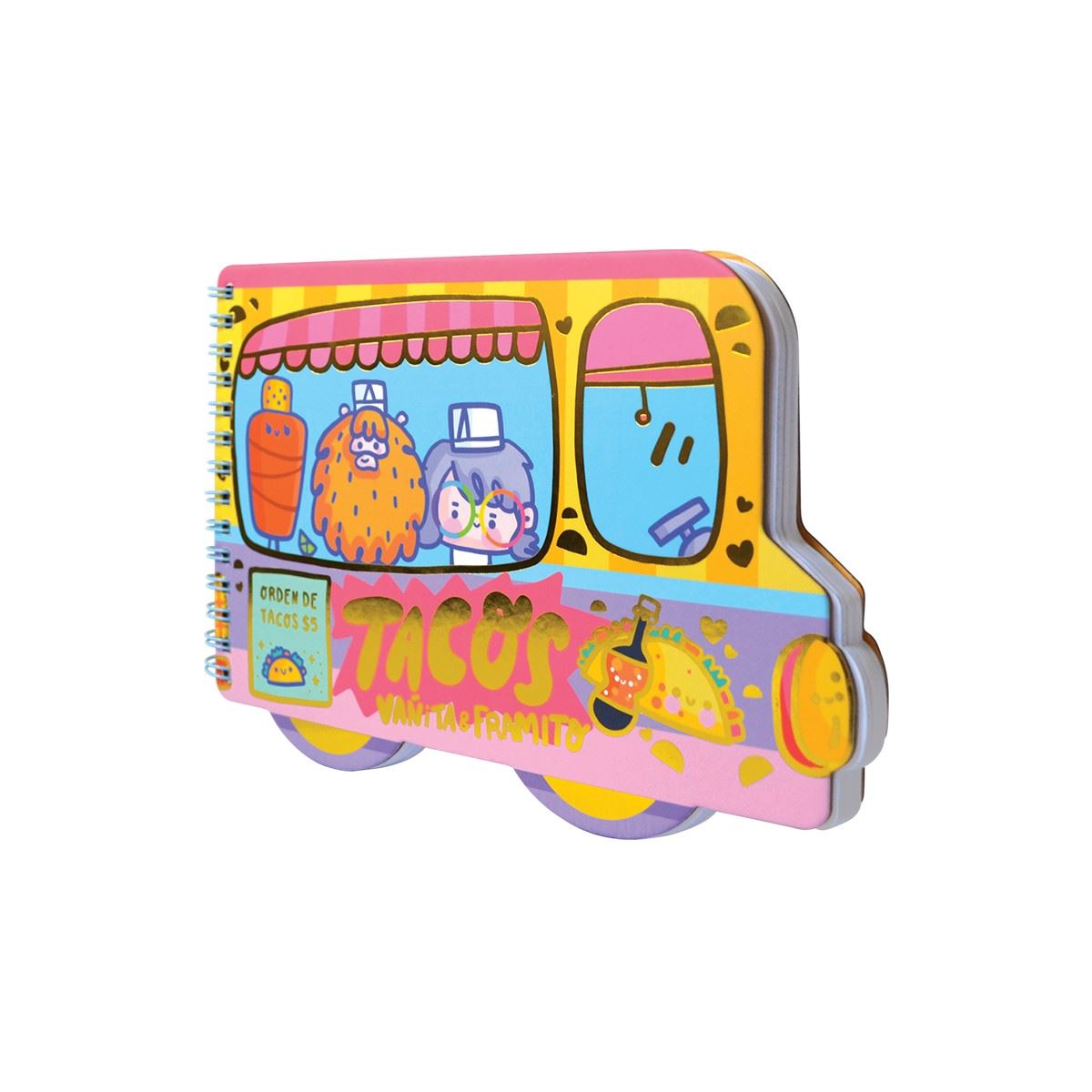 Libreta de Notas Vania Bachur Dise&ntilde;o Camion Food Truck image number null