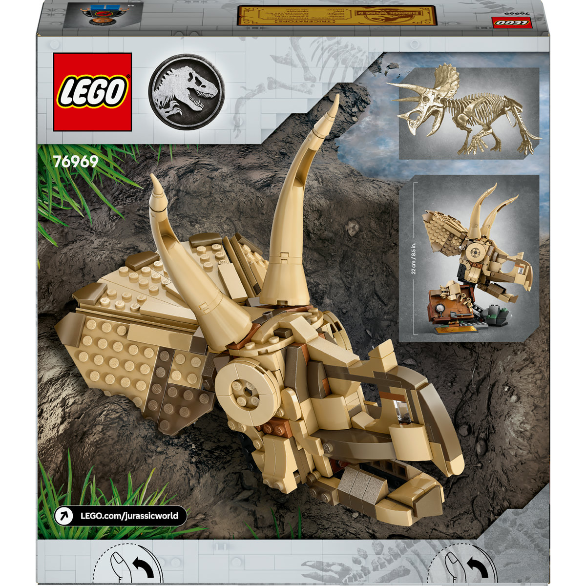 LEGO&reg; F&oacute;siles de Dinosaurios: Cr&aacute;neo de Triceratop image number null