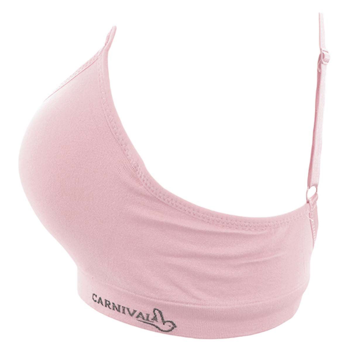Brassiere Carnival Deportivo con varilla modelo 23780 talla 32B color rosa dama image number null