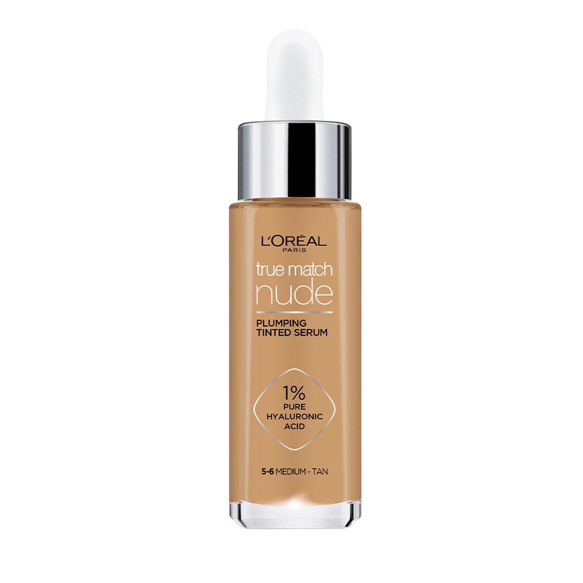 L'Oréal Paris Serum Rellenador Con Color, True Match, Tono 5-6 Medium Tan image number null