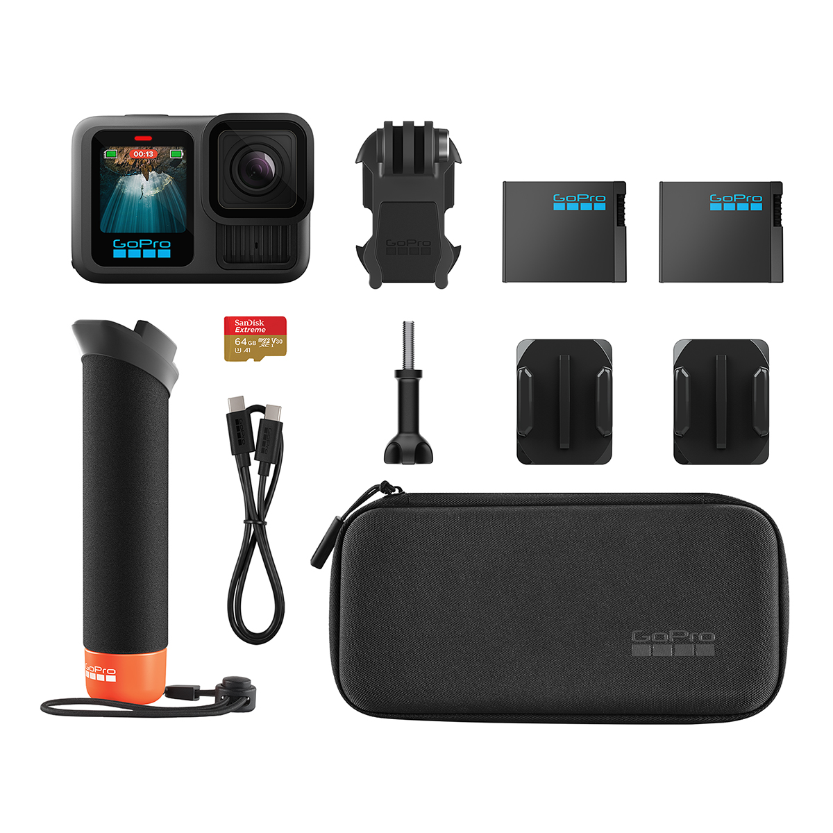 Videocámara Gopro Hero13 Black Kit Accesorios image number null