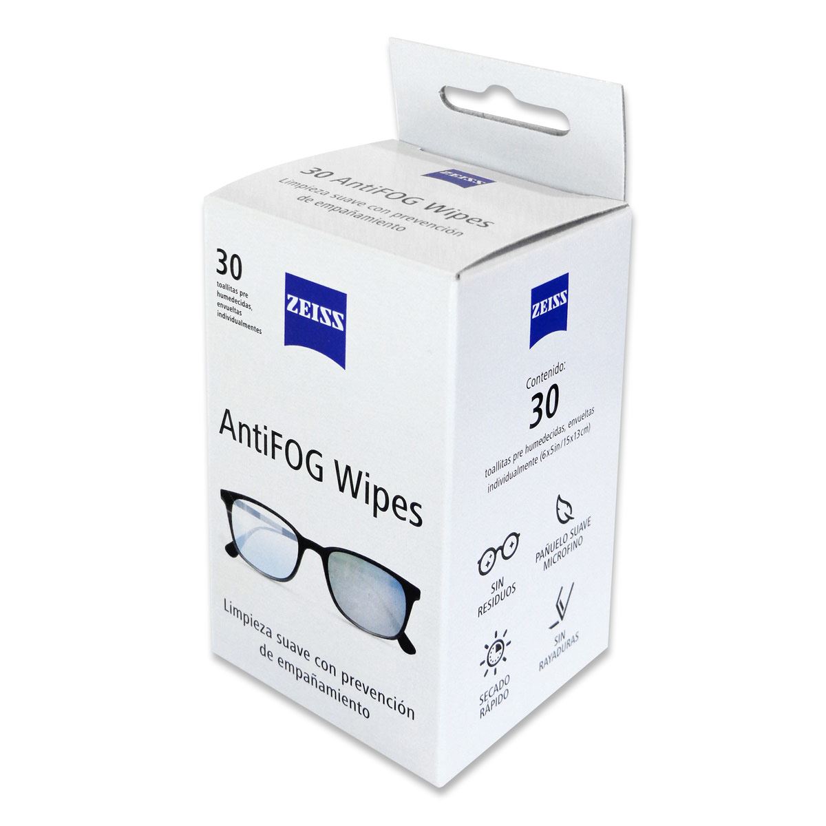 Toallitas Desempañantes p/ lentes 30u image number null