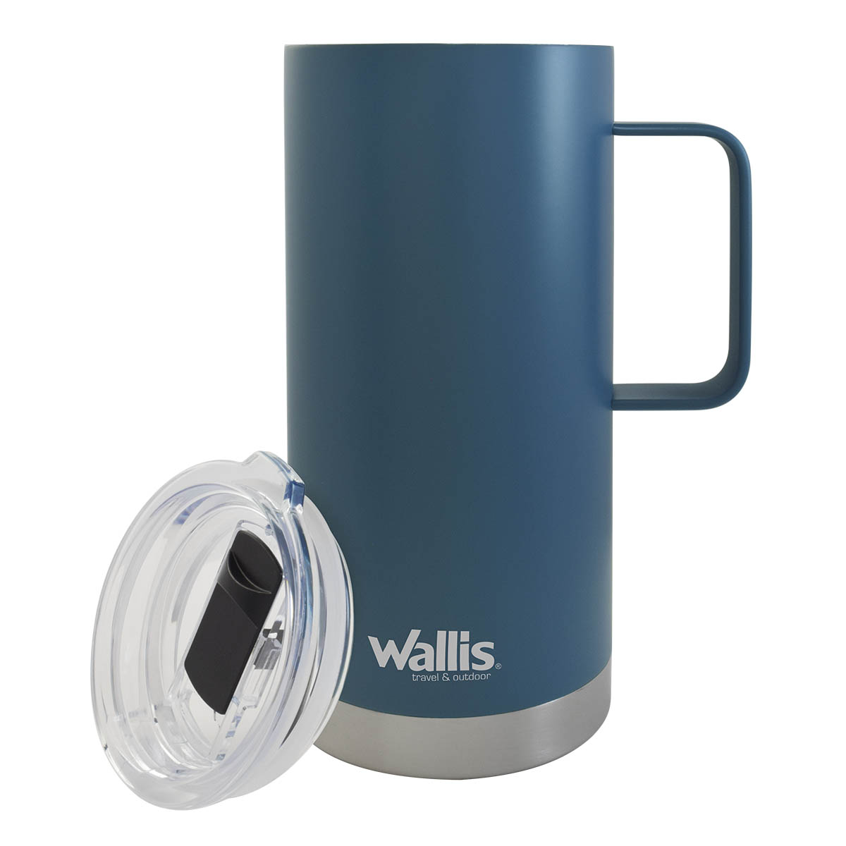 Taza T&eacute;rmica Acero Inoxidable 500 ml Azul Wallis image number null