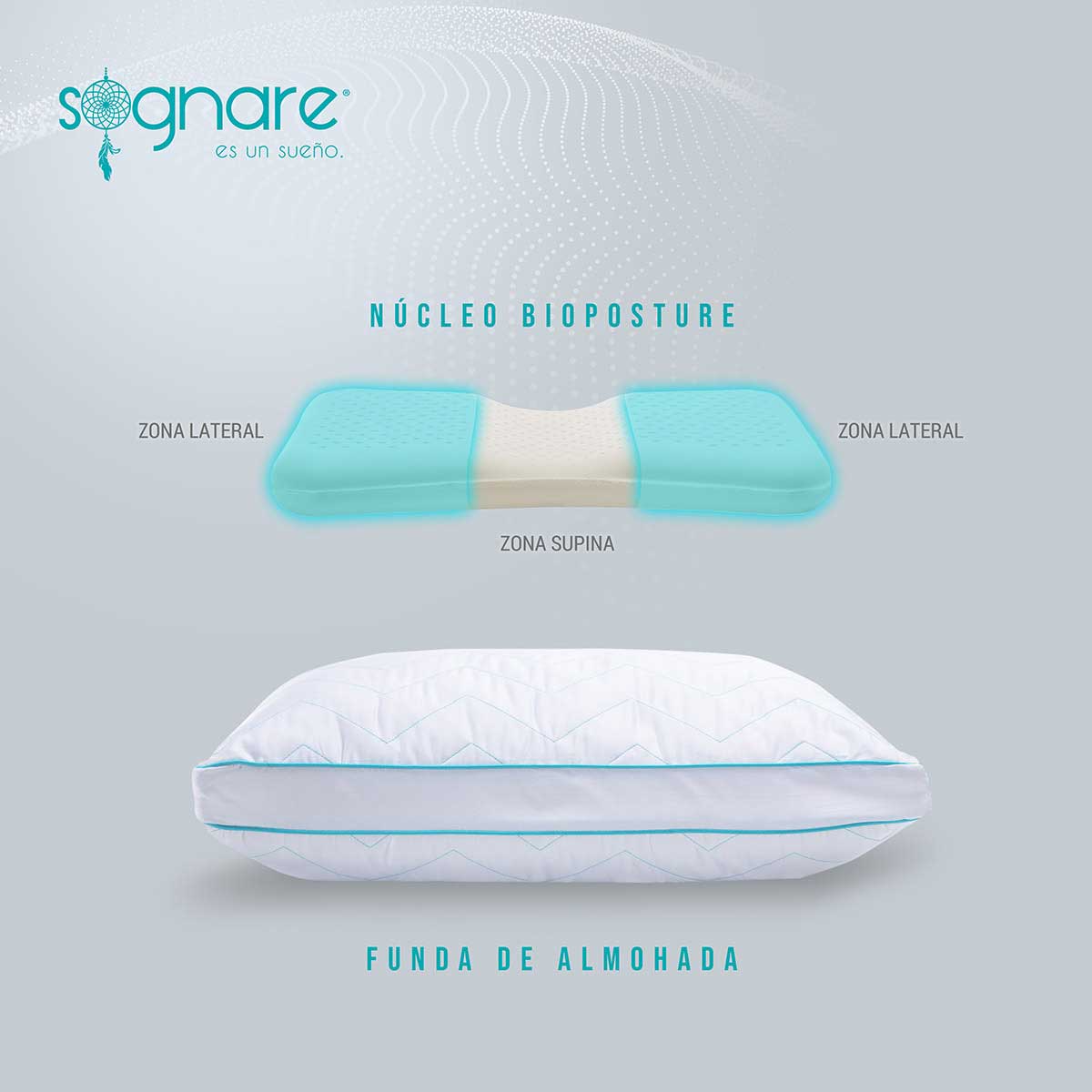 Almohada Sognare Sleepmaster image number null