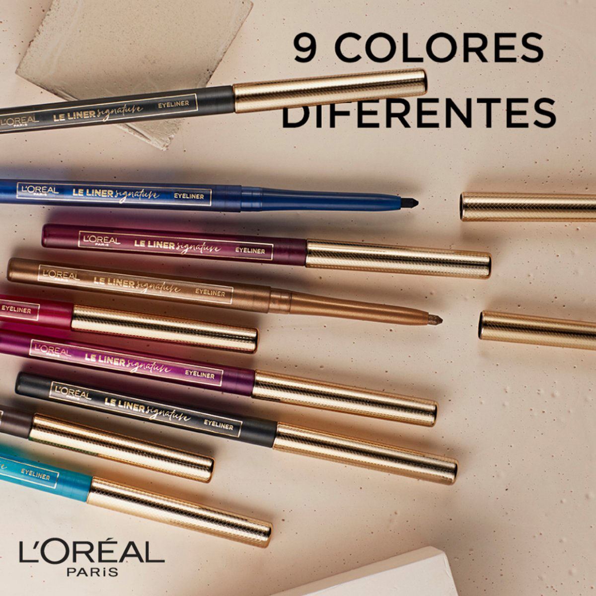 Delineador de Ojos L'Oréal Paris Le Liner Signature 05 Brown Silk 28g image number null