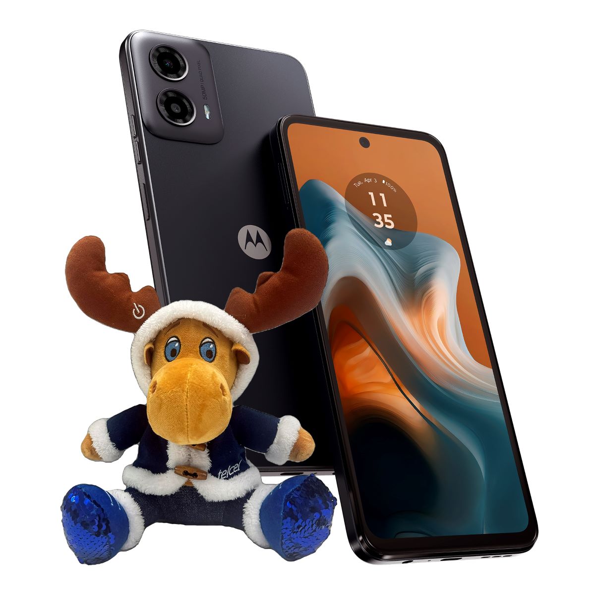 Motorola G34 5G 256GB Negro Telcel R6 + Renato image number null
