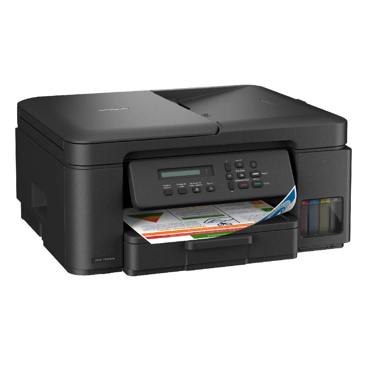 Impresora 3 en 1 de inyección de tinta a color DCP-T730DW image number null