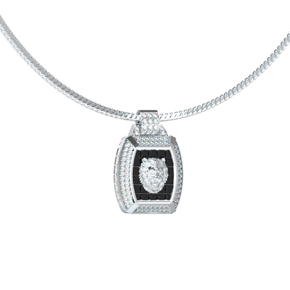 Collar Plateado Acero Inoxidable GUESS image number null