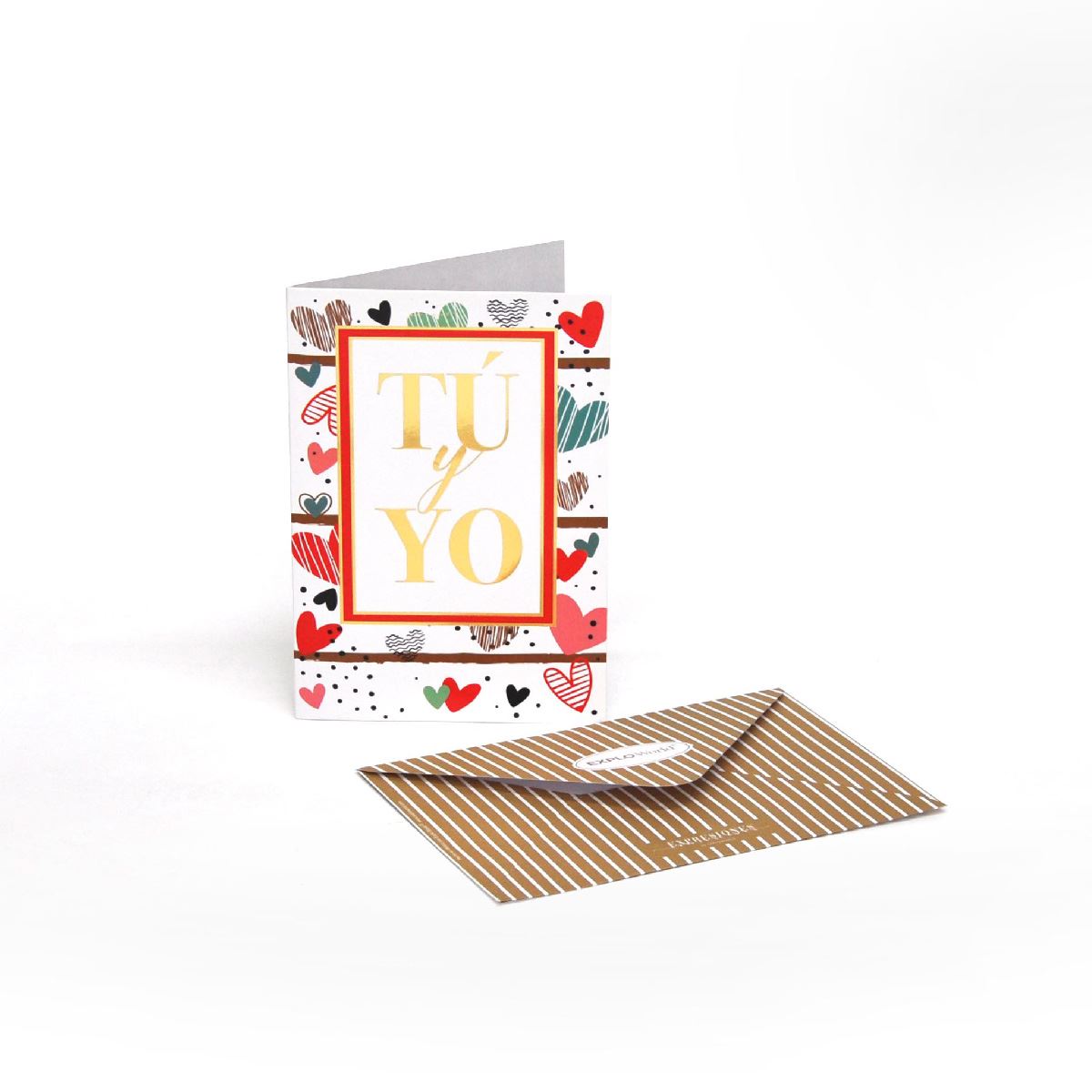 Tarjeta de Regalo + Sobre Diferentes Mensajes image number null