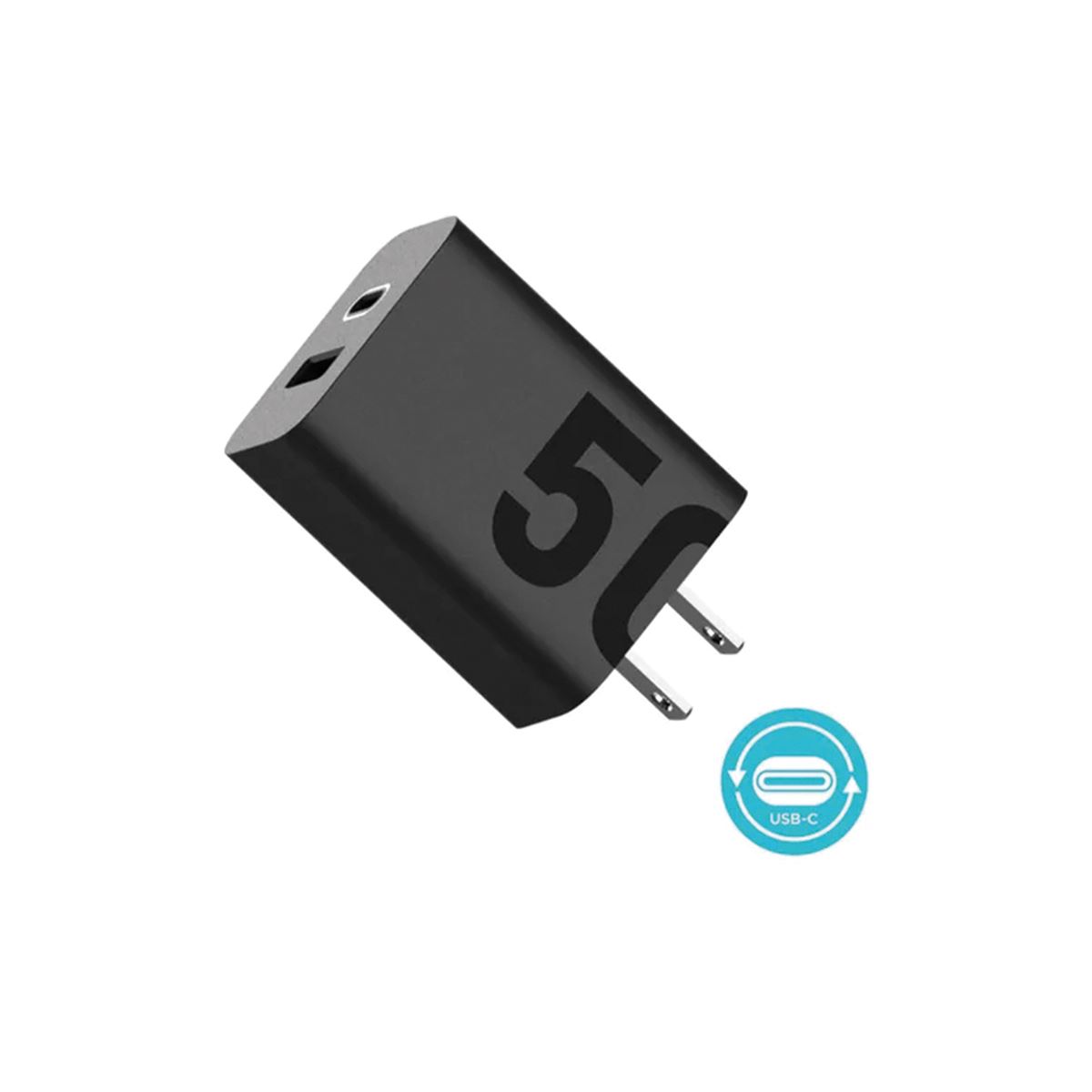 Cargador Motorola USB-A a USB-C 50W con Entrada Dual image number null