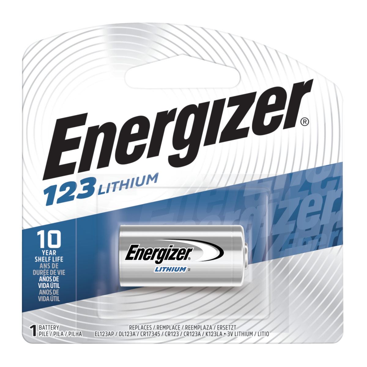 Pila Energizer 123 litio image number null