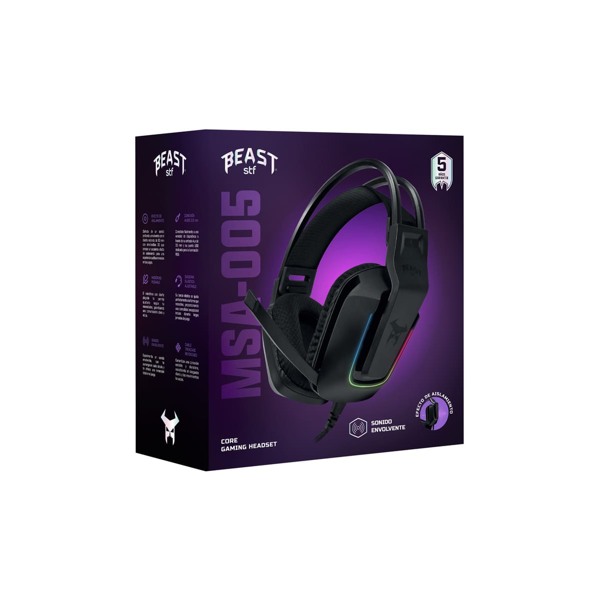 Diadema Gaming Laptop Msa05 image number null