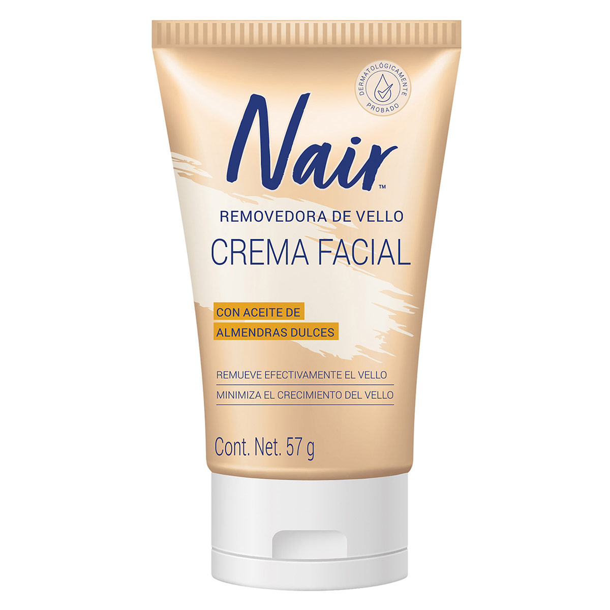 Crema Depiladora Facial con Aceite de Almendras Nair image number null