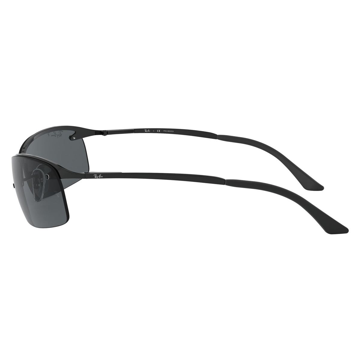 Lente Solar Ray-Ban Gris en Metal Negro image number null