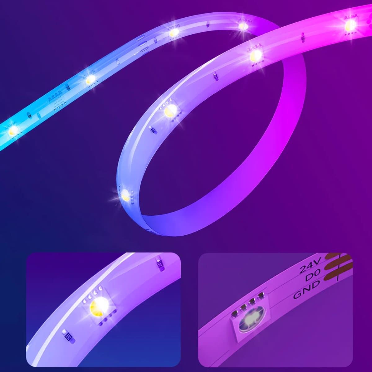 Tira Led Govee RGBIC Wi-Fi + BT 5M image number null